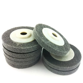 Fiber Wheel with Cover 100*16 Polishing Stainless Steel Angle Grinder Nylon Wheel