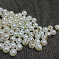 Diy Jewelry Accessories Material Loose Pearls Abs Plastic UV Earbuds 8mm 10mm 12mm 14mm 16mm Earring Brooch Making Beaded Pearls