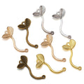 4 Color Little Sapling Charms for Necklace Bracelet Pendant Metal Alloy DIY Jewelry Marking 33*15mm Q265