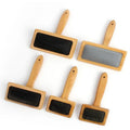 Bamboo Wooden Pet Pin Needle Brush cat Dog Hair Grooming Tool Pet Massage Brush Pet Hair Remover Cleaning Body Brush Household