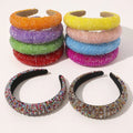 MIO Women Bling Rhinestone Hairband Wholesale Stock Luxury Baroque Diamond Headbands