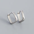 Fashion Real 925 Sterling Silver Round Sparkling Micro Pave Cubic Zirconia Hoop Earrings S925 CZ Clip on Earrings Jewelry
