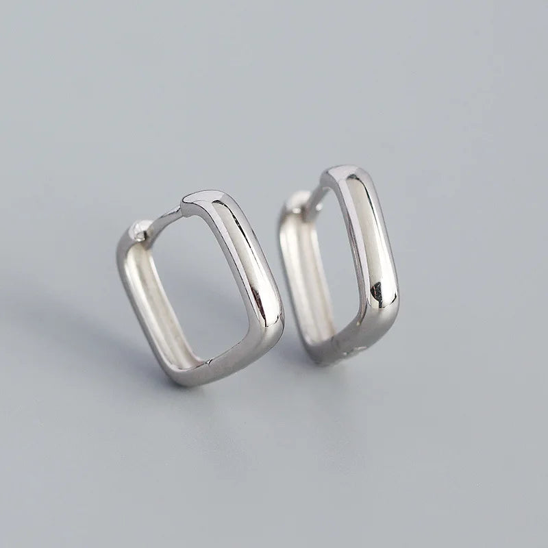 Fashion Real 925 Sterling Silver Round Sparkling Micro Pave Cubic Zirconia Hoop Earrings S925 CZ Clip on Earrings Jewelry