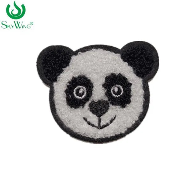 Animal Pattern Embroidered Patch Iron on Backing for Kids Clothes
