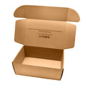 Hot Selling Wholesale Brown Kraft Folding Clothing Shipping Packaging Box Custom Corrugated Mailer Box