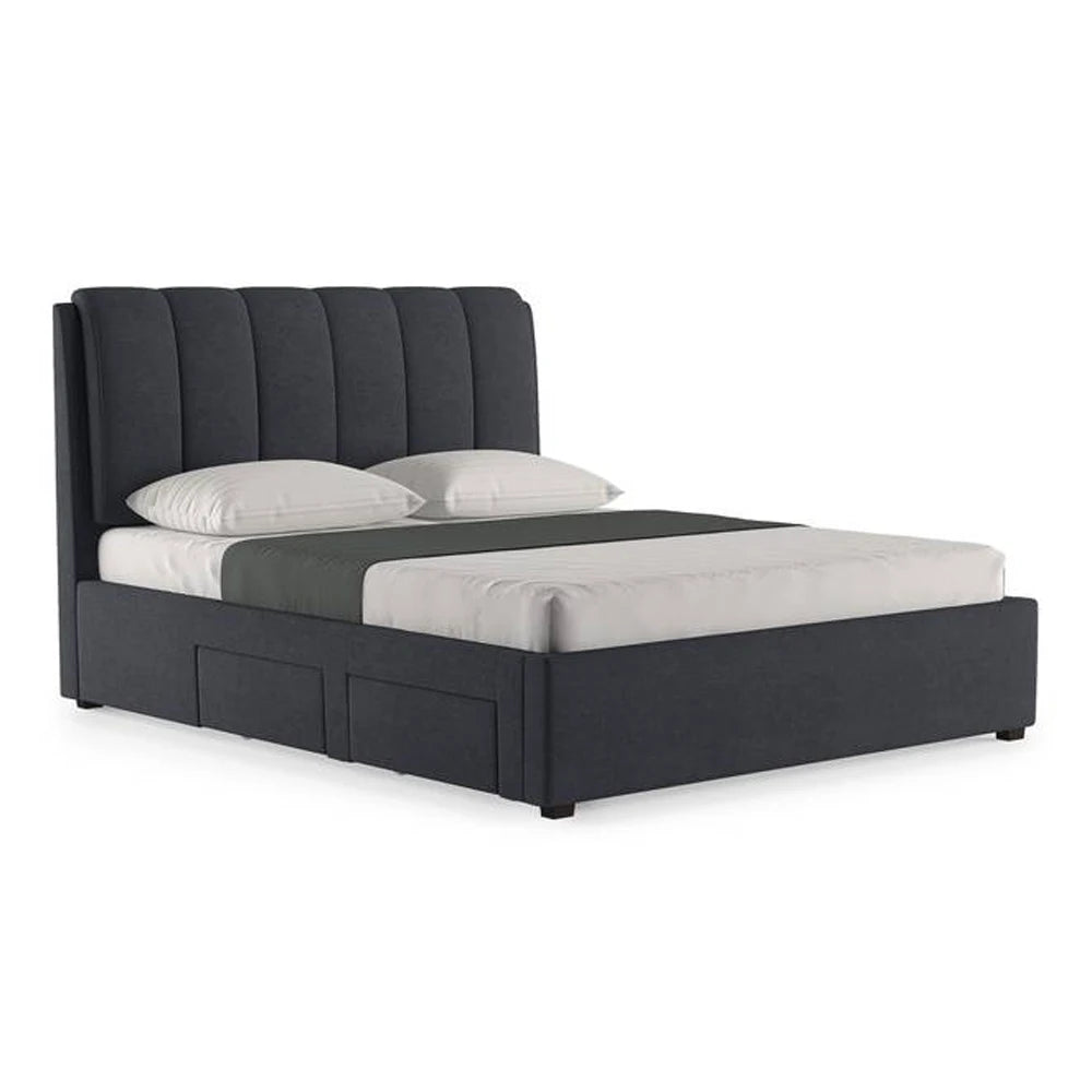 Upholstered Modern Design Bedroom Hotel Premium king Size Bed