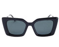 Cat Eye Ladies Vintage Oversized Sun Glasses Female Big Frame Fashion Women Square Sunglasses