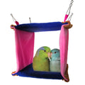 Parrot Sunbeam Hammock - Cozy Bird Nest with Insulated Thickened Triangular Design Warm and Cotton Nest Tunnel Cylinder Tent