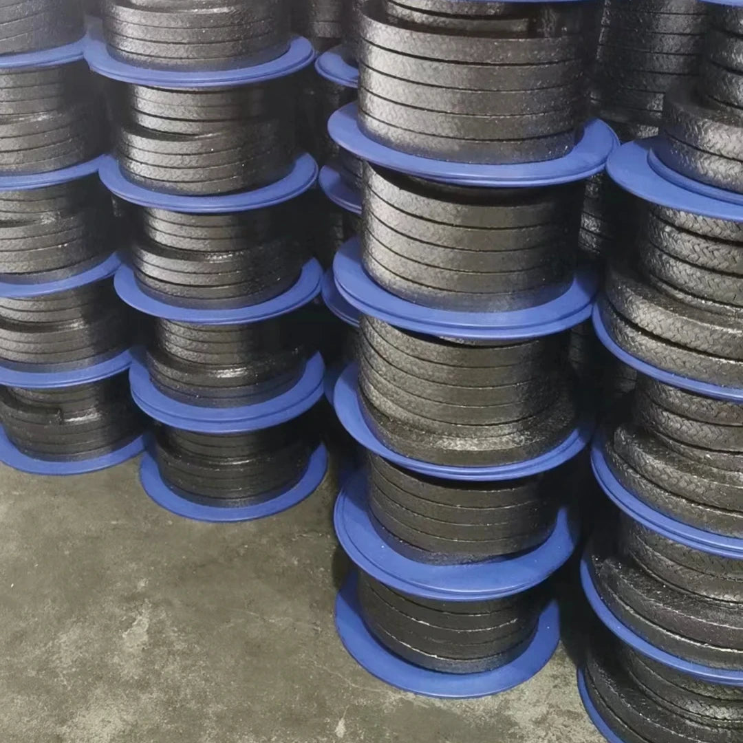 12mm Pure Graphite Gland Packing in Stock As Sealing Material