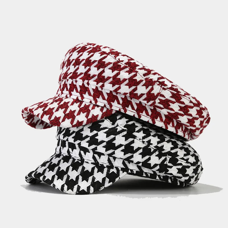 Spring Autumn British Retro Fashion New Pattern Women Beret Hat for Women