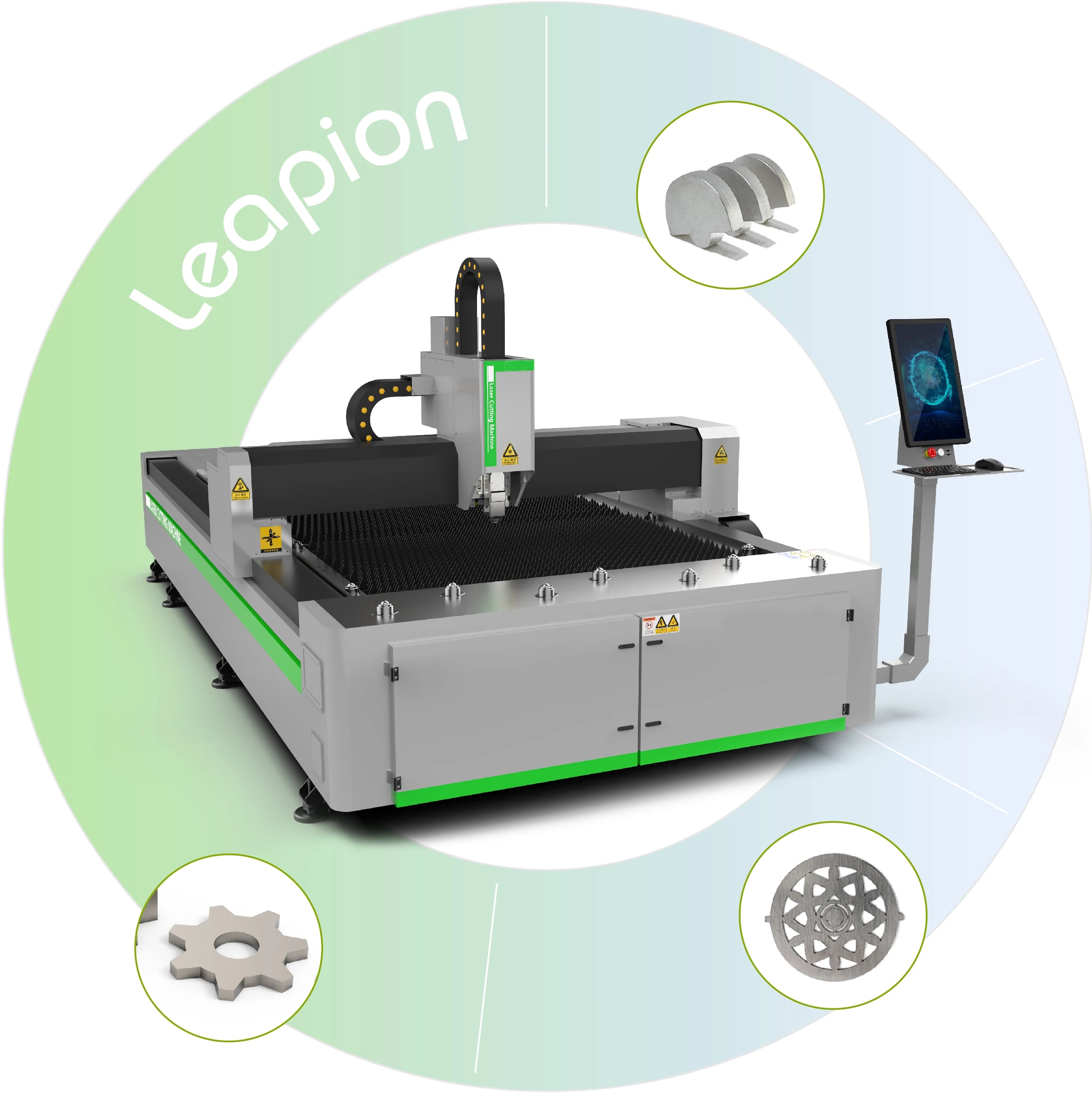 F-EA Economical Fiber Laser Cutting Machine High Speed 3kw 4kw 12kw Laser Cutting Machine for Sheet Metal
