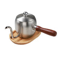 Personalized Design Long Neck Coffee Pot Made of Metal Stainless Steel Material Kettle