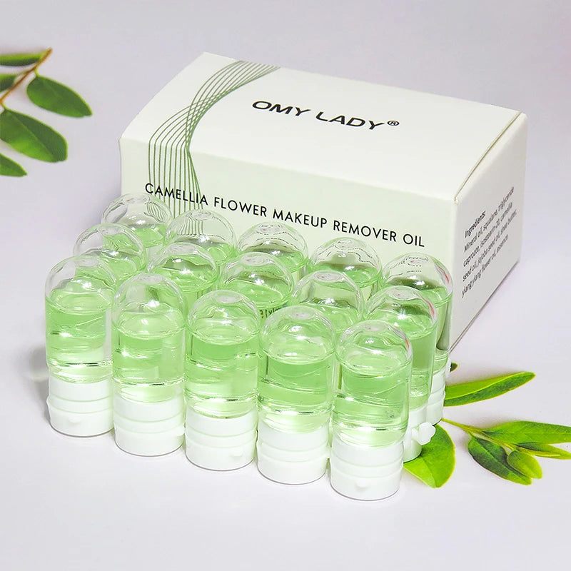 Vegan Cleansing Makeup Remover  Camellia Oil Cleansing Facial Sensitive Skin Gentle Makeup Removal Oil