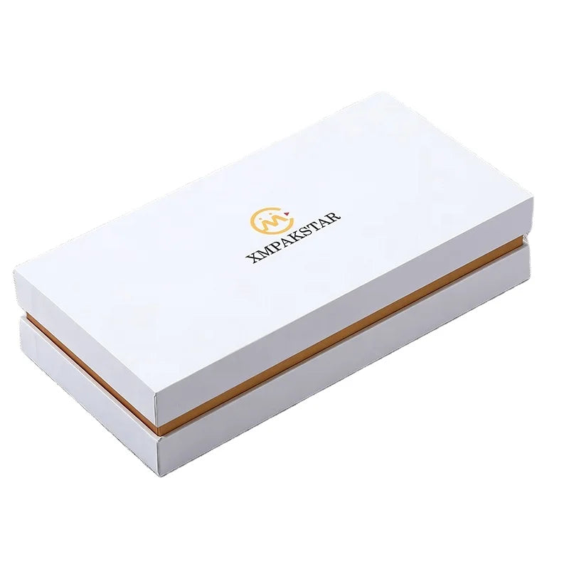 Wholesale Customized Empty White Hard Paper Cosmetic Gift Box Packaging with Custom EVA Foam Insert