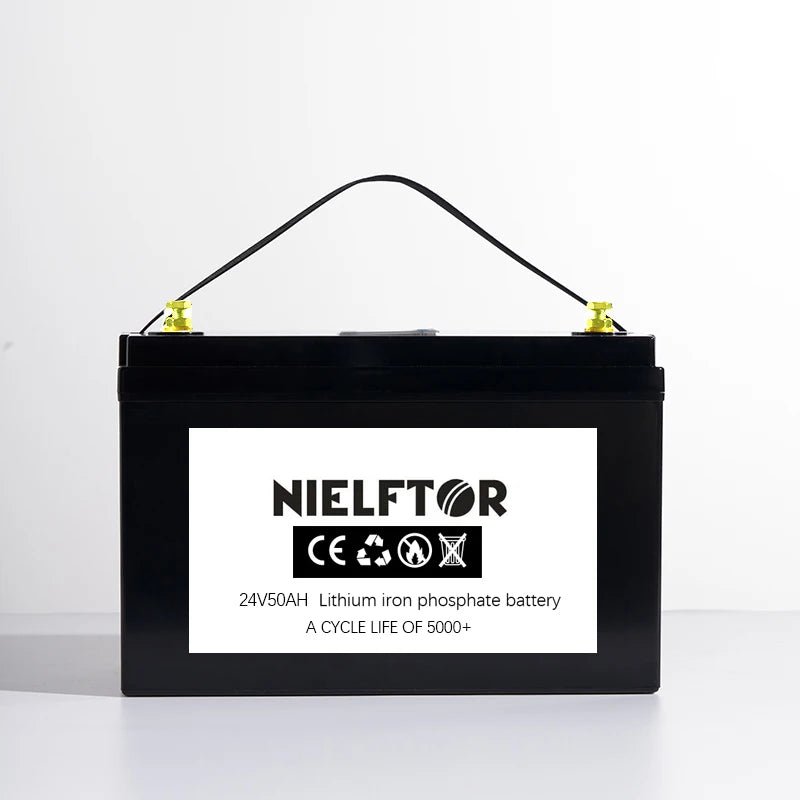 LiFePO4 24V 50Ah Li ion battery supplier rv/ marine / camping solar lithium ion battery / ups / solar / golf cart
