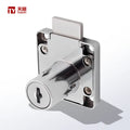 High Quality Zinc Alloy Furniture Metal Drawer Lock for Bedroom Gym & Apartment Use-Desk Cabinet Drawer Security with Metal Key