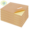 50 Sheets A4 Brown Kraft Paper Stickers Self Adhesive Inkjet Laser A4 Kraft Paper Sticker