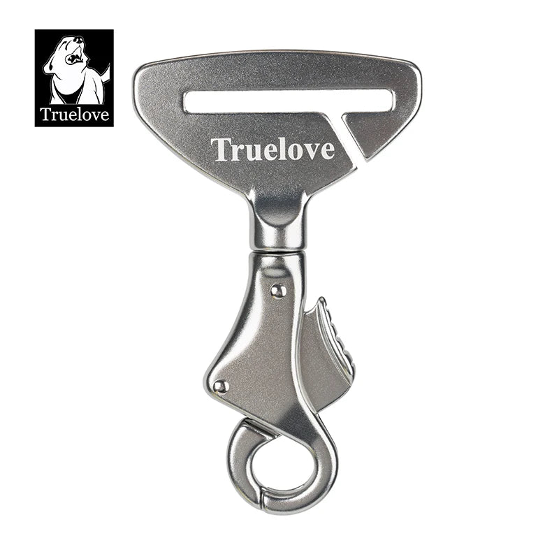 Truelove Wholesale Outdoor Pet Travel Safety Metal Hook Lightweight Durable Dog Cat Harness Leash Car Seat Belt Clip Accessories