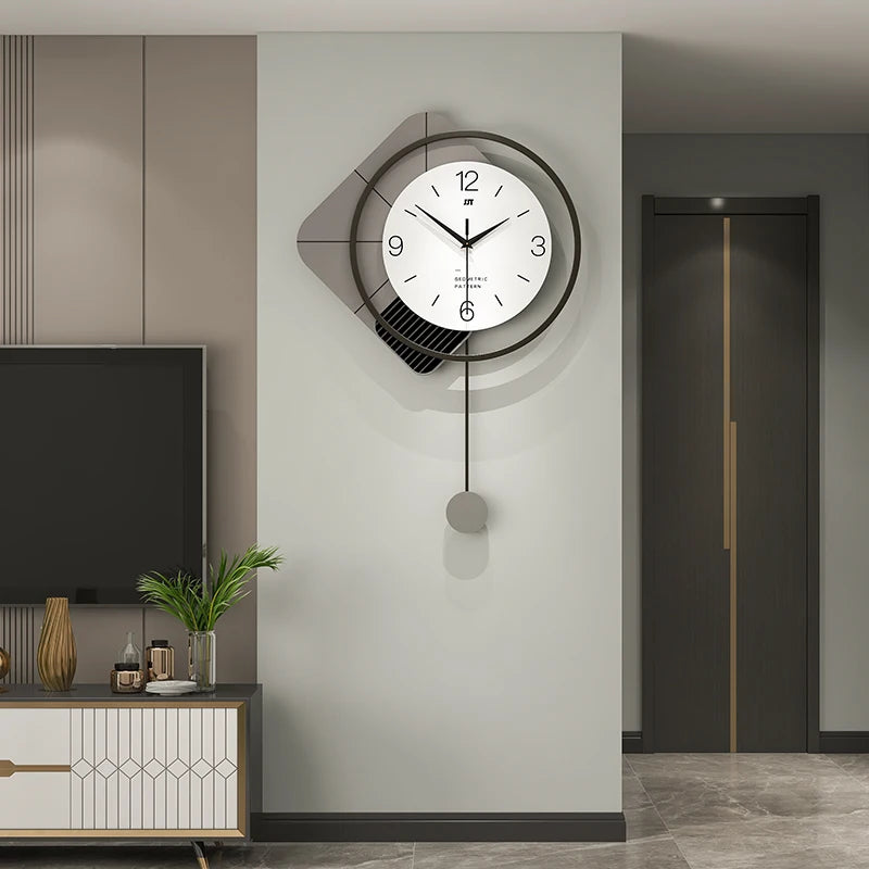 Creative Decorative Minimalist Wall Clock Modern Luxury Wall Art Clock for Sale