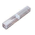 Eco-Friendly Transparent Plastic Diamond Crystal Pen Case Cute Bling Bling School Budget-Friendly OPP Pencil Box Gift