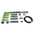 Modern Apartment D Model Design Steel Wire Synchronized 2 Sliding Door System From China
