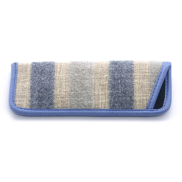 Custom Logo Color Polyester Soft Glasses Packaging Fashion Eyeglass Pouch Sunglasses Bag Customizable Eyeglasses Cases & Bags