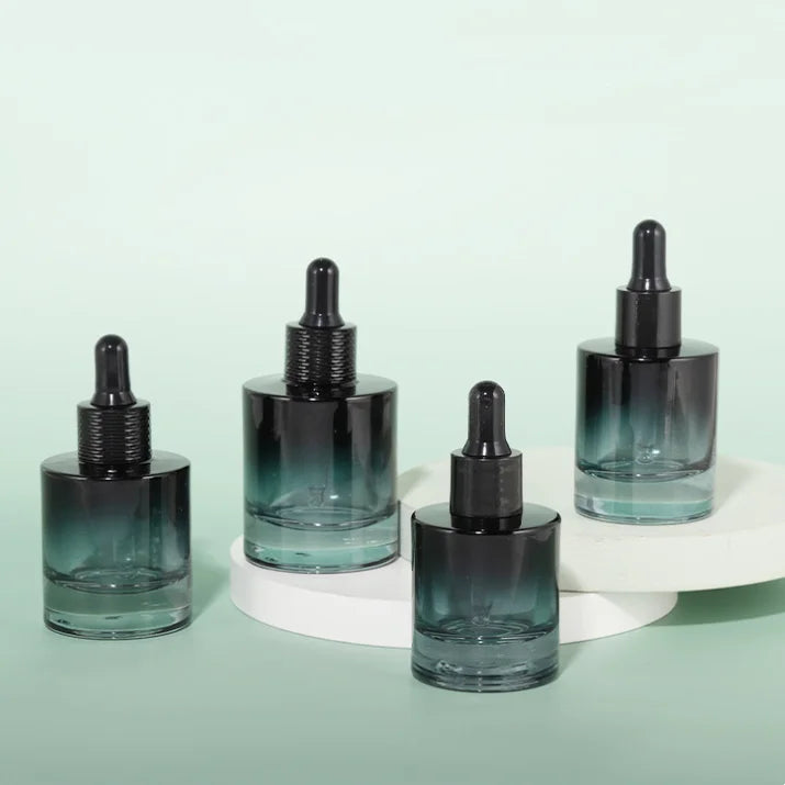 Hot Sales Transparent Wholesale Glass Dropper Oil Serum Bottles 30ml Cosmetic clear Essential Oil Bottle