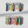 Reiki Chakra Healing Pendant Necklaces Beads Natural Hexagonal Gemstones Other Crystal Crafts