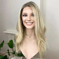 Fast Deliver European Hair Lace Front Wigs Blonde Wave Remy Hair Cuticle Aligned HD Swiss Lace Top Quality Can Be Dyed Hair Wig