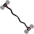 Barbell Bar Converter Dumbbell Kettlebells Adjustable Metal+ABS+Foam 250LB Capacity Home Gym Weightlifting Equipment