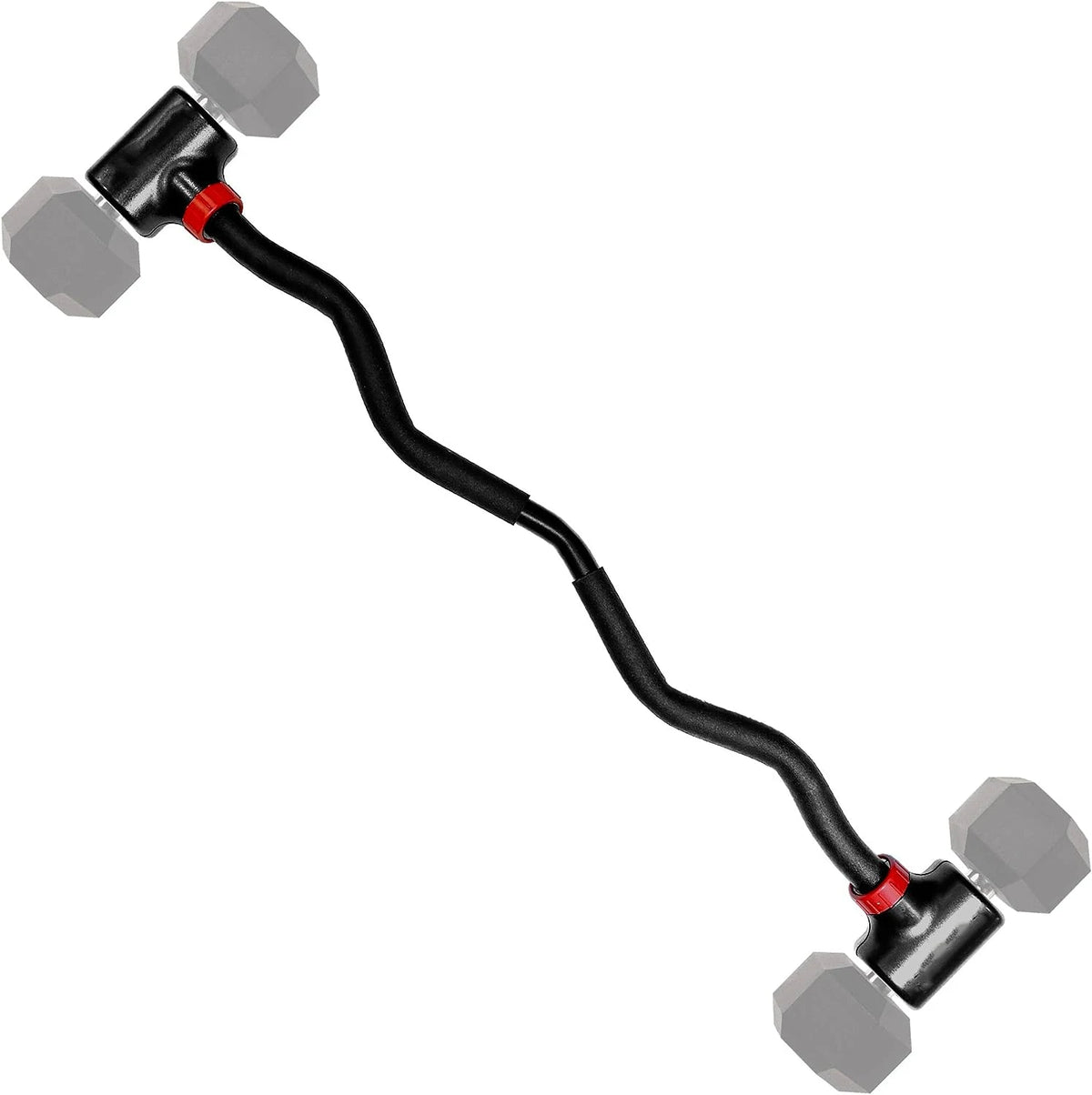 Barbell Bar Converter Dumbbell Kettlebells Adjustable Metal+ABS+Foam 250LB Capacity Home Gym Weightlifting Equipment