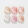 Kincogel Fashion Hot Selling UV Gel Milk Tea Color Diamond Cat Eye 1kg Coffec Cat Eye Nail Gel Polish