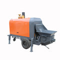 Secondary Stone Concrete Trailer Pump Homemade Concrete Pump Trailer Mounted Concrete Pump