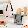 Promotional New Fashionable Portable Bento Insulated Cooler Bag Outdoor Picnic Tiffin Bag for Office Workers