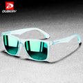 DUBERY Fashion Sport Style Square Polarized Sunglasses Super Light Eyeglasses Frame SunGlasses Male Outdoor Travel Goggles D150