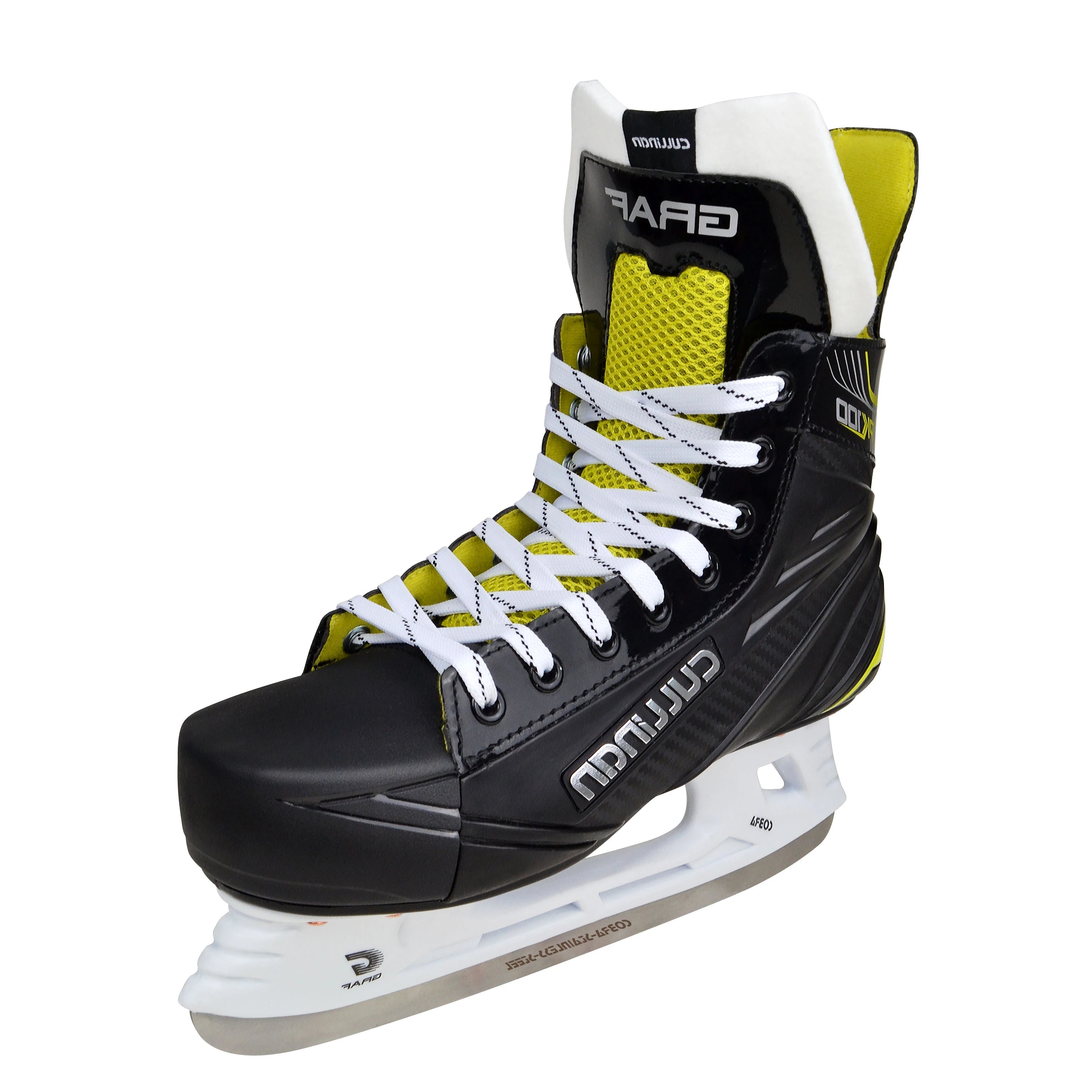 Custom Durable Synthetic Leather In-Line Hockey Skates Runners Ice Hockey Skate Shoes for Rental Ice Rink