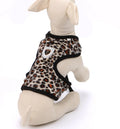 Wholesale Stocked Custom Dog Harness and logo LEOPARD PRINT