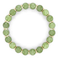 Yoga Healing 8mm Natural Green Jade Gemstone Stone Bead Beaded Bracelets