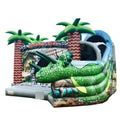 Commercial Dinosaur Inflatable Castles Jumping Bounce House