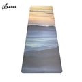 Neutral Pastel Pu Vegan Leather 80cm Width Pu Yoga Mat