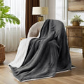 Waterproof Eco-Friendly Print Throw Blanket for Dogs & Indoor Cats Washable Long Faux Fur & Velvet Dog Blanket