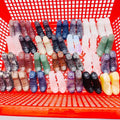 Factory Cheap Price Wholesale Natural Crystal Gemstone Carvings Crystal Shoes for Home Decoration