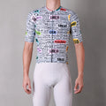 Custom Cycling Jersey Men Bike Wear Manufacturer Short Sleeve Quick Dry Breathable UV Protection Sublimation Lightweight