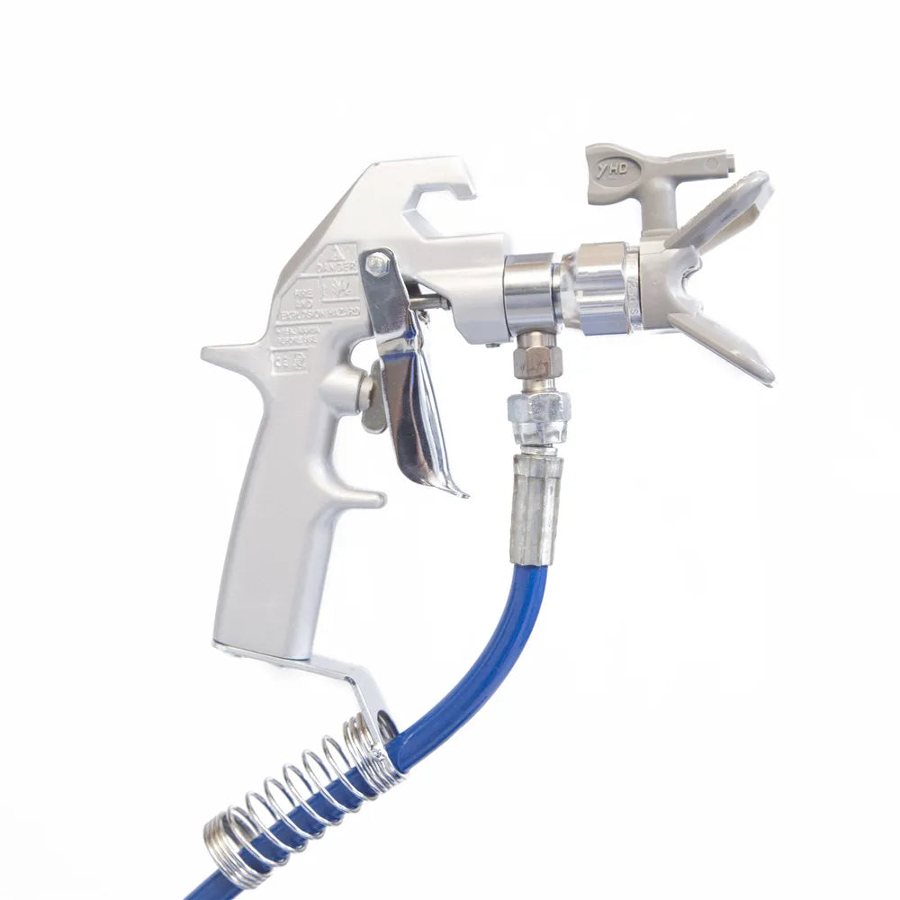 Yanfeng 246468 Flex Plus Electric Airless Spray Gun 2 Finger Trigger Pressure Feed DIY Road Marking Paint 1.3mm Nozzle 5500PSI