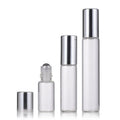 Wholesale Transparent Essential Oil Roller Cosmetic Packaging 3ml 5ml 10ml Empty Small Roll on Glass Perfume Bottle