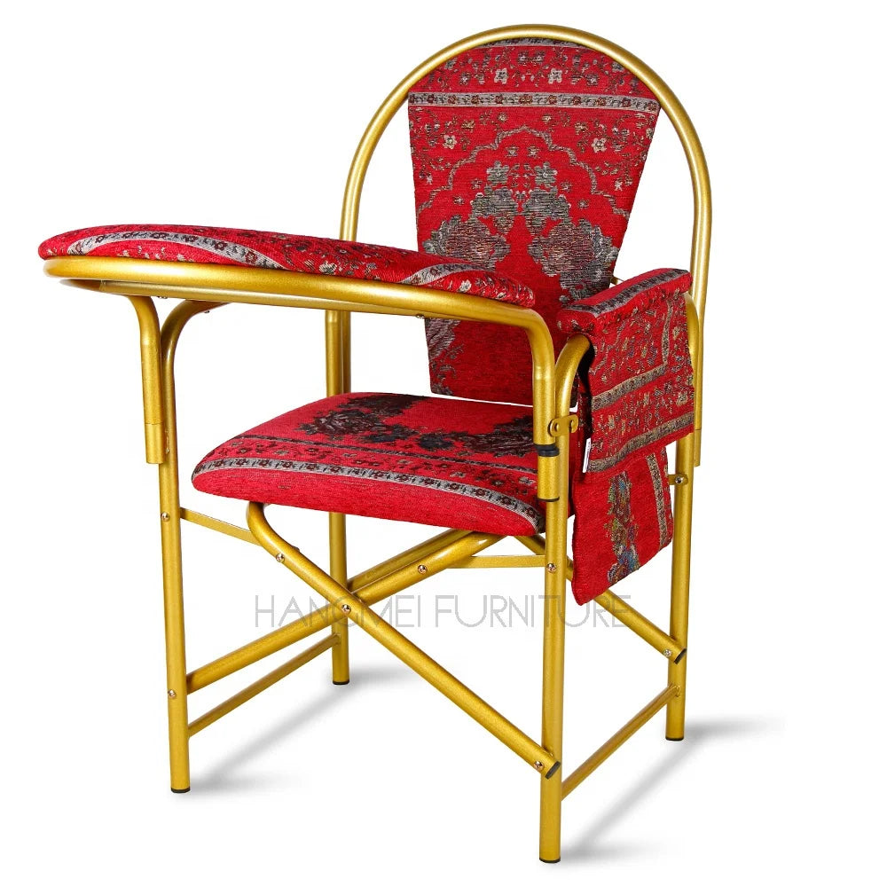 Wholesale Modern Metal Church Worship Muslim Prayer Folding Chair with Commercial Use Outdoor & Hotel Applications