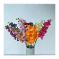 9 Head Fabric Phalaenopsis  Decoration Mariage Artificial Flowers Decorative