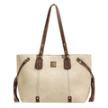 Trendy Tote Bag for Women Large Capacity Laptop Bag Student Class Shoulder Bag Custom Leather Handbag