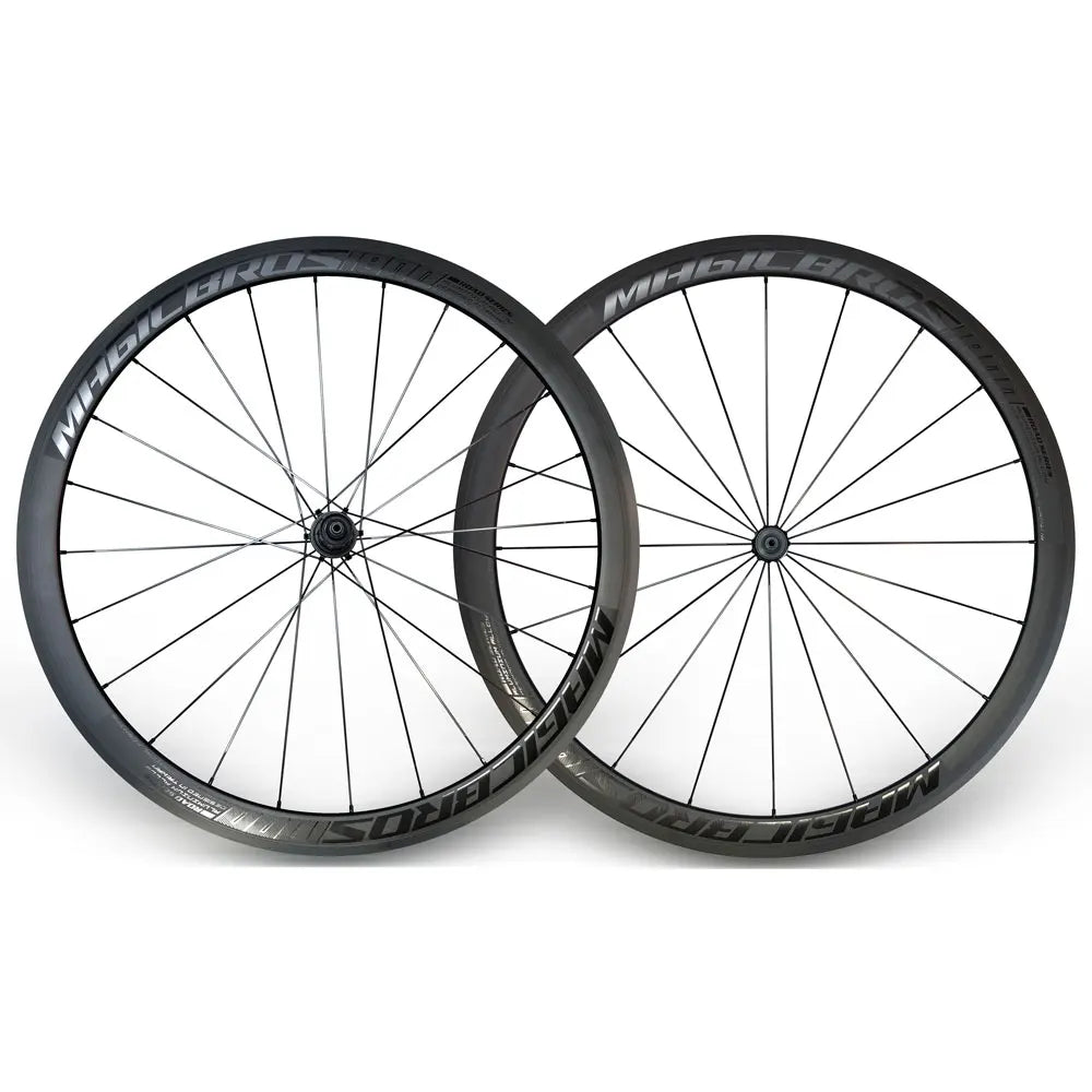 Good Quick Release V Brake Alloy & Carbon Rim Road Bike Wheelset 700c 8-12 Speed Bicycles