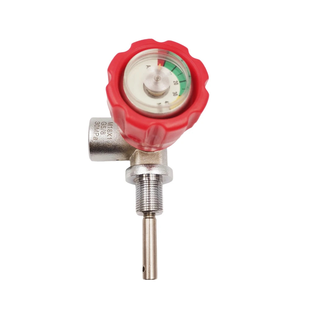 High Pressure 30Mpa Carbon Fiber Cylinder Gas Valve SCUBA PCP tank Valve